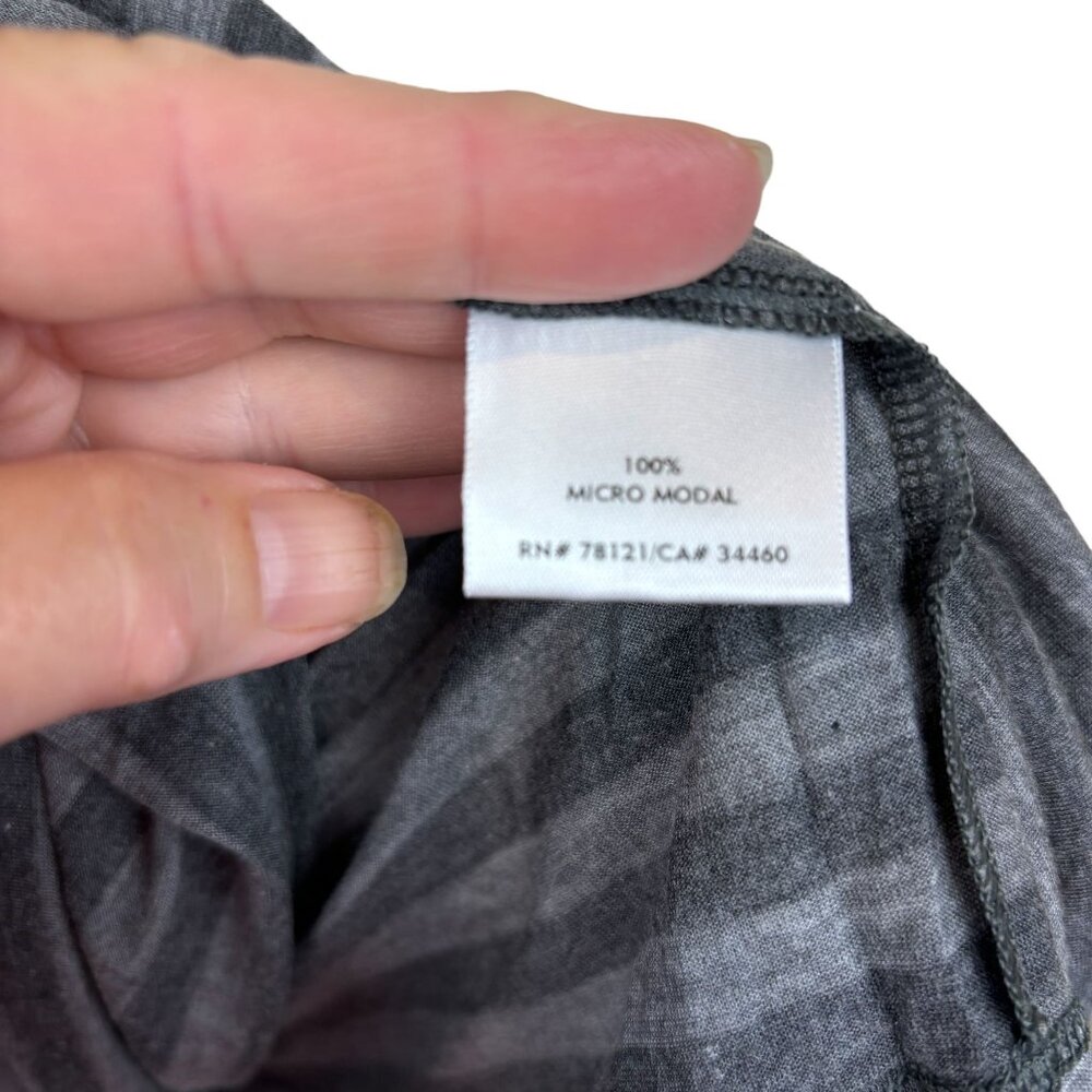 Eileen Fisher top, size Large, stripes, boxy, sustainable, NWT, made in USA - Picture 11 of 13